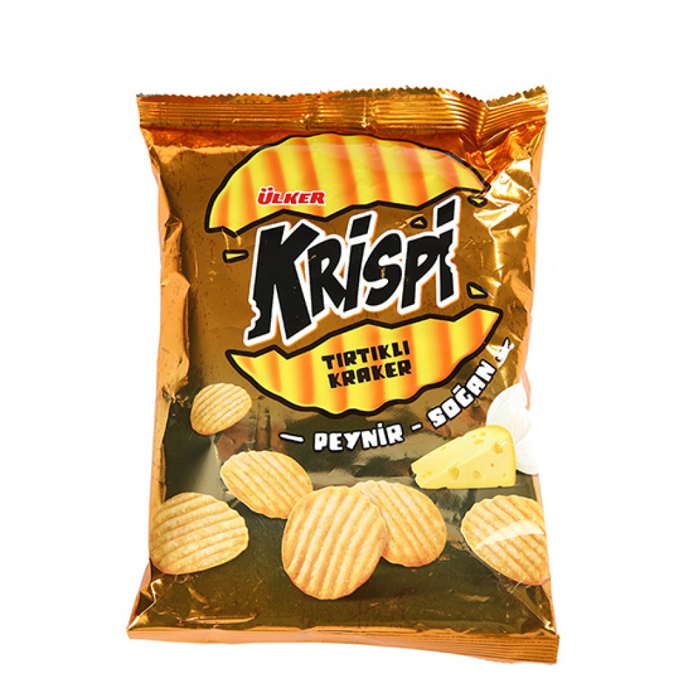 Ulker 60gr Krispi Peynir Sogan Tirtikli Kraker - Код: 53015 | Цена- 0.45 ₼