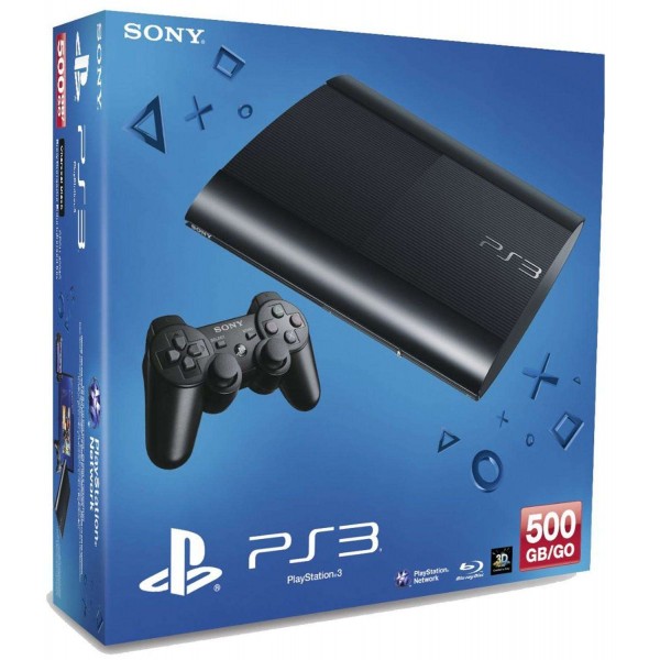 Sony PlayStation 3 Super Slim 500Gb Black - Код: 60909 | Цена- 481.1 AZN