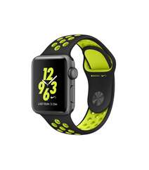Apple Watch Series 2 Nike+ 42mm Space Gray Aluminum Case with Black/Volt Nike Sport Band (MP0A2)