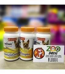 Unitabs Immuno Complex 100 таблеток для Поддержания Иммунитета для Мелких Собак от 1 года до 7 лет
