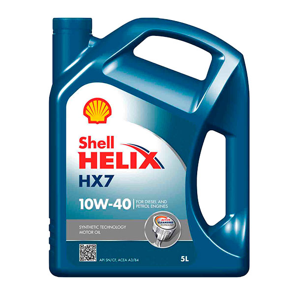 Shell 10w-40 5L - Код: 8553 | Цена: 58