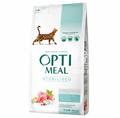 Opti meal сухой корм для кастрированных котов и стерилизованных кошек с индейкой и овсом (на развес)