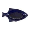 Salat boşqabı - BLUE FISH 38X20CM Göy