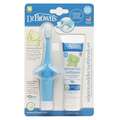 Dr. Brown's Infant-To-Toddler Toothbrush & Toothpaste Set, Blue(Pink)