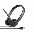 Headphones Lenovo Stereo USB Headset (4XD0K25031)