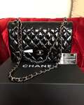 Chanel laklı qadın çantası