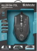 Gaming Mouse Defender Killer GM-170L (7 Button | 3200 DPI)