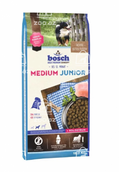 Bosch Junior Medium сухой корм для щенков средних пород с мясом домашней птицы + молозиво (целый мешок 15 кг)