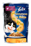 Felix Sensations с уткой и шпинатом в желе