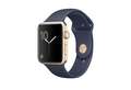 Apple Watch Series 2 38mm Gold Aluminum Case with Midnight Blue Sport Band (MQ132)