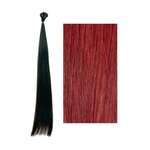 Qaynaq üçün təbii saçlar Remy (İntensiv qırmızı sarışın) “Kayextension” – 55sm