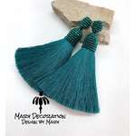 Sırğa “Blue silk”
