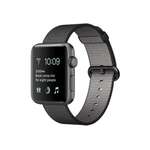 Apple Watch Series 2 42mm Space Gray Aluminum Case with Black Woven Nylon (MP072)