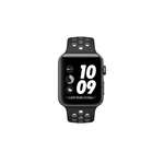 Apple Watch Series 2 38mm Nike+ Space Gray Aluminum Case Black Cool Gray Sport Band MNYX2