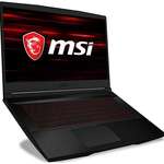 MSI GF63 8RD-066 (8th Gen Intel Core i7-8750H, 16GB DDR4 2400MHz, 1TB HDD, NVIDIA GeForce GTX 1050 Ti 4GB, 15.6" Full HD Display, Windows 10 Home) Gaming Laptop