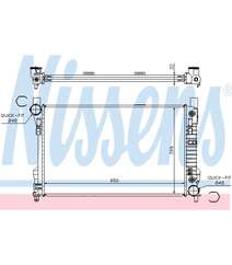 Radiator Nissens 62786A  2035003903