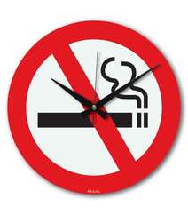No smoking divar saatı 1190 R