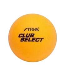 Stolüstü Tennis topu BALL CLUB SELECT ORANGE 6-PACK