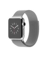 Apple Watch 38mm Stainless Steel Case with Milanese Loop MJ322 Silver