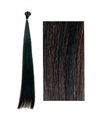 Qaynaq üçün təbii saçlar Remy (Açıq qırmızı şabalıd ağacı) “Kayextension” – 55sm