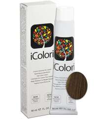 İcolori professional saç boyası “Açıq sarışın bej” - № 8,32 90 ml
