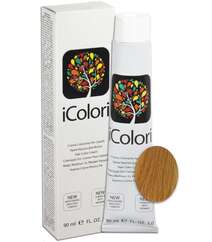 İcolori professional saç boyası “Çox açıq qızılı-mis sarışın” - № 9,34 90 ml