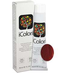 İcolori professional saç boyası “Dolğun qırmızı sarışın” - № 7,66 90 ml