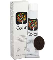 İcolori professional saç boyası “Tünd bənövşəyi” - № 2,2 90 ml