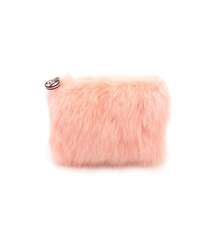 Xəzdən kosmetik çanta "Furry Medium Cosmetics  Bag - Cora"