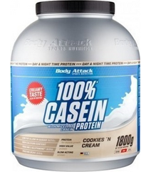 Body Attack 100 Casein protein CC 1800gr