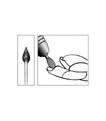 Насадка для аппаратного маникюра “Kepro” - DFB/M