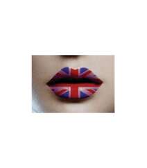 Татуировка для губ (Британский флаг) “StarGazer”