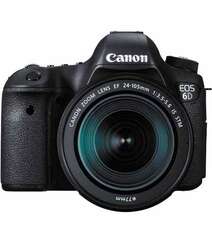 CANON EOS 6D DSLR CAMERA WITH 24-105MM F/3.5-5.6 IS STM LENS