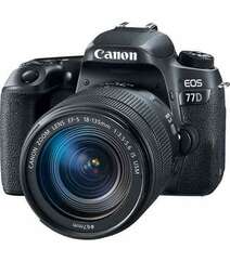 CANON EOS 77D DSLR CAMERA WITH EF-S 18-135MM F/3.5-5.6 IS USM LENS