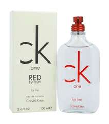 CALVIN KLEIN ONE RED EDITION L 100EDT TESTER