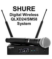 Mikrofon "SHURE QLXD24 / SM58"