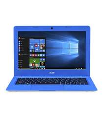 Acer Aspire One Cloudbook 14 NX-SHGEM.001 White-Blue (Celeron, 2GB, 32GB SSD, 14" LED, Intel HD, Win10) Engl/Arab