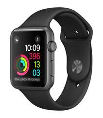 APPLE WATCH SERIES 2 42MM SPACE GRAY ALUMINUM CASE WITH BLACK SPORT BAND MP062
