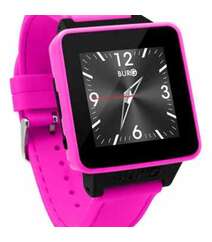 BURG 16 SMARTWATCH PHONE WITH SIM CARD FOR IOS AND ANDROID (PINK)