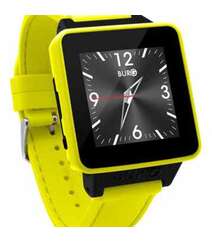 BURG 16 SMARTWATCH PHONE WITH SIM CARD FOR IOS AND ANDROID (YELLOW)