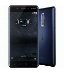 Nokia 8 Dual Sim 64GB 4G LTE Tempered Blue