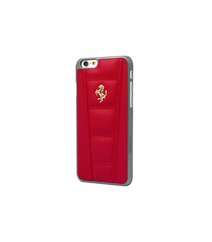 Ferrari Hard Case Leather Red Iphone 6/6s