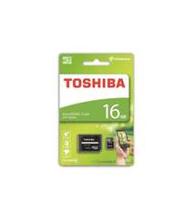 Toshiba microSDHC Card with Adapter 16Gb