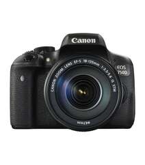 Canon EOS 750D Kit With EF-S 18-135mm F/3.5-5.6 IS STM Lens