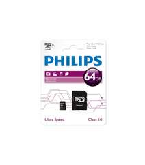 Philips MicroSD Card With Adapter 64Gb