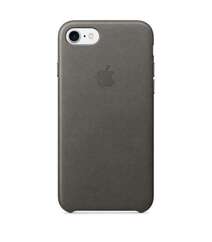 Apple Leather Case For IPhone 7 - Storm Gray (MMY12)