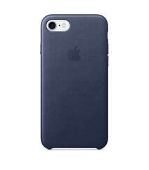 Apple Leather Case For IPhone 7 - Midnight Blue (MMY32)