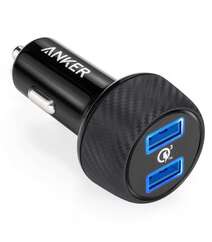 Anker PowerDrive Speed 2 39W Ultra-Compact Car Charger With Quick Charge 3.0