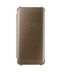 Samsung Galaxy S7 Edge Clear View Cover Gold (EF-ZG935