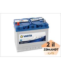 VARTA E24 70 AH L+ Blue Dynamic (Sol)